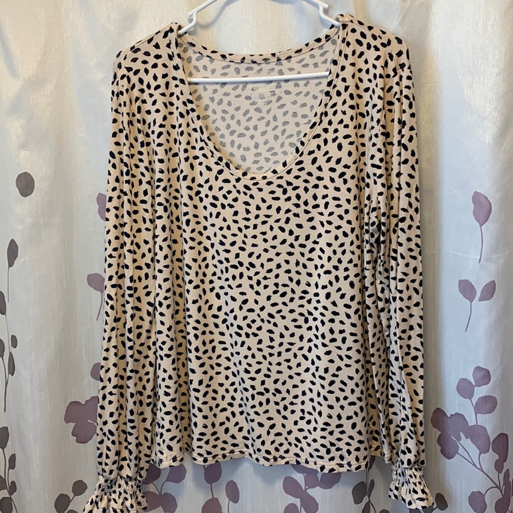 Maurice’s print top